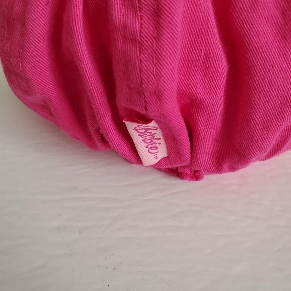 Vintage 90's Pink Barbie Kids Hat - Picture 4 of 7